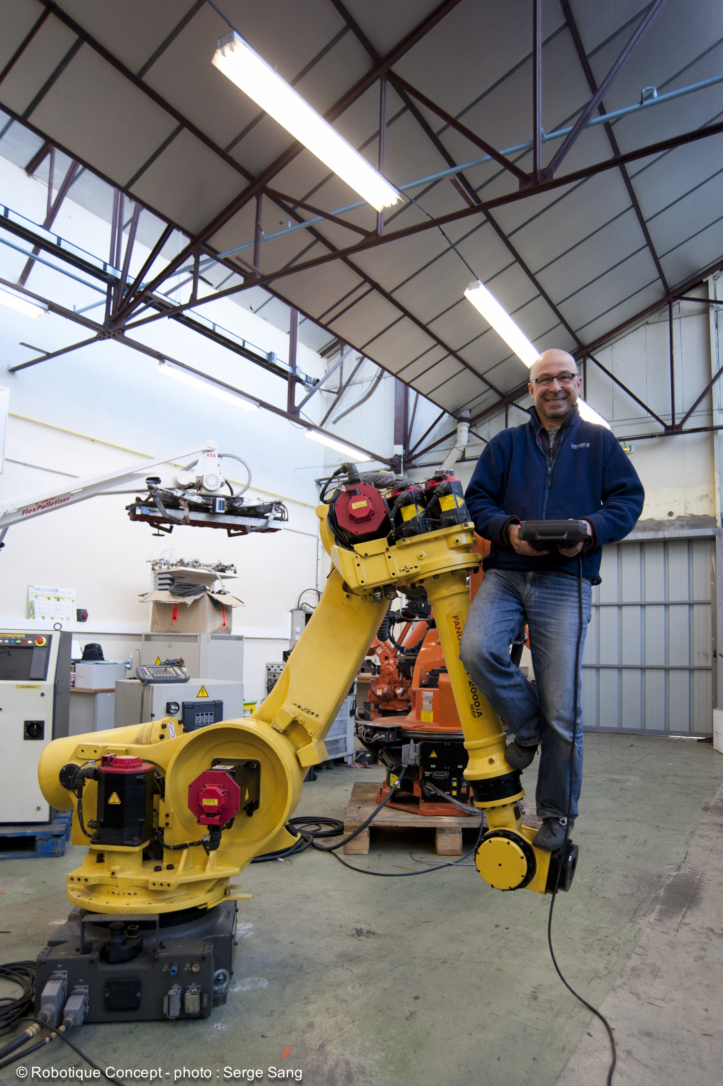 robots industriels de grande qualité